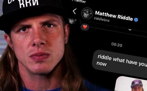 matt riddle leak|Matt Riddle’s Reaction to Leaked Video Uncovered in DM Exchange